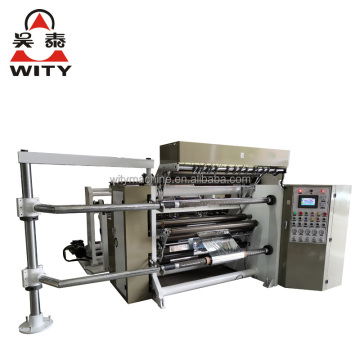 Shaftless High Speed Automatic Aluminum Foil Slitting Rewinder Machine for Paper Film